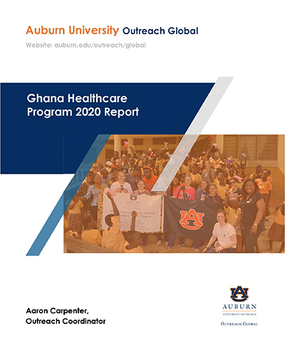 ghana healthcare program 2020 report cover image