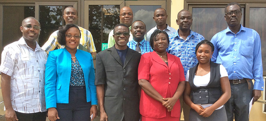 group photo University of Energy & Natural Resources, Ghana