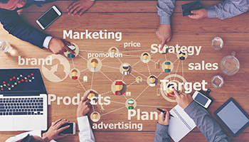 people at a conference table