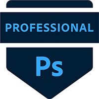 adobe photoshop professional badge