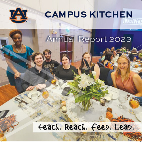 Cover of Campus Kitchen annual report